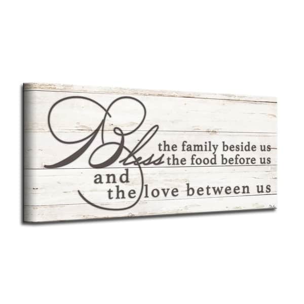 slide 2 of 12, The Gray Barn 'Blessing' Wrapped Canvas Kitchen Wall Art