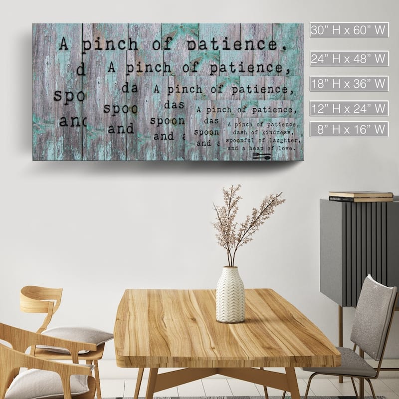 The Gray Barn 'Spoonful' Wrapped Canvas Kitchen Wall Art