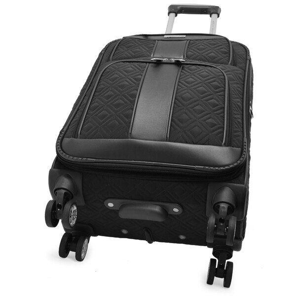 soft sided luggage with spinner wheels