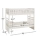 preview thumbnail 10 of 11, Hunter Grey Twin over Twin Bunk Bed by iNSPIRE Q Junior