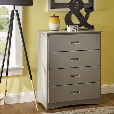 Hunter Grey Chest with Four Drawers by iNSPIRE Q Junior