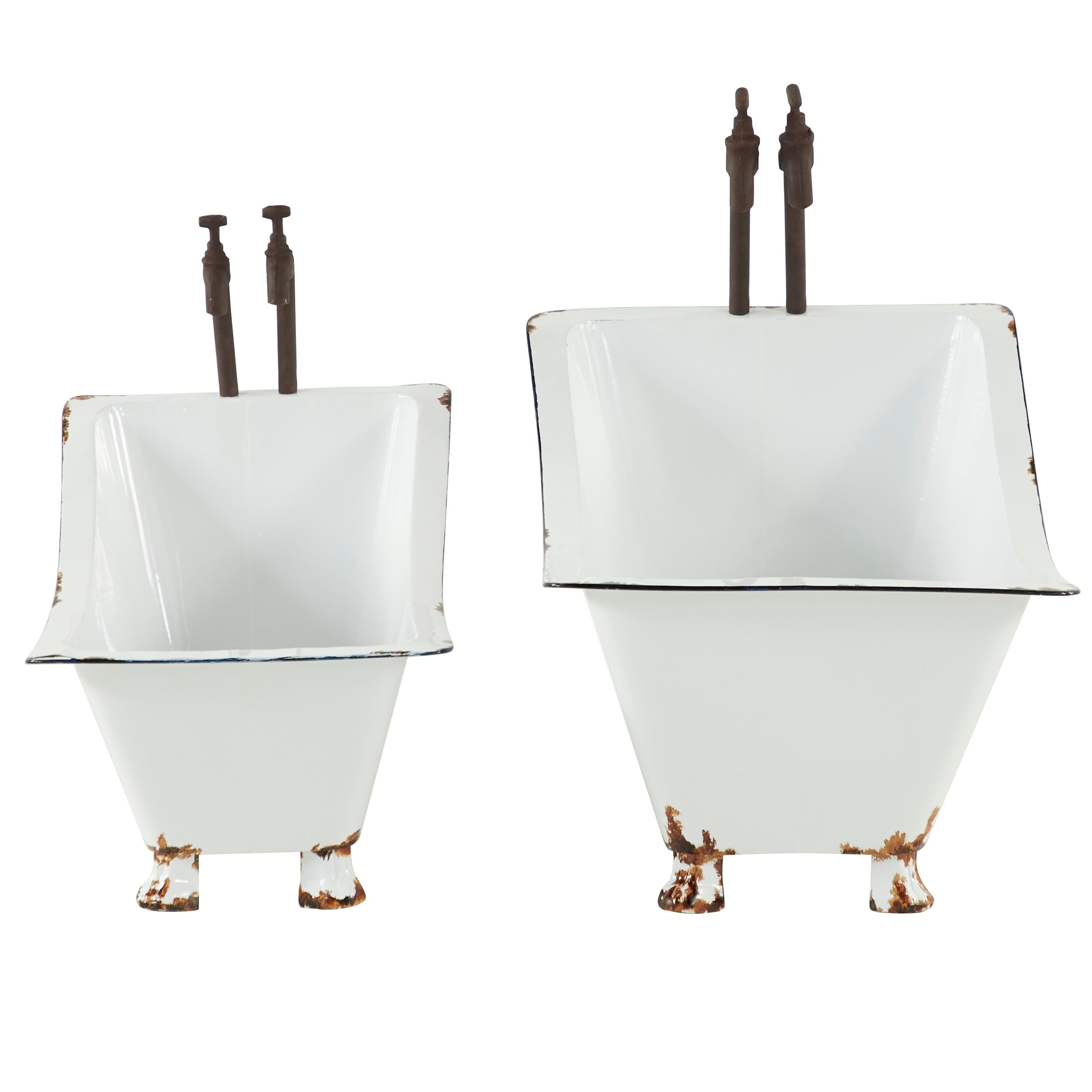 clawfoot tub planter