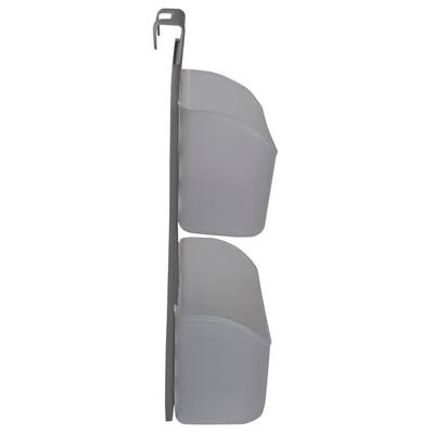 Over the Cabinet Plastic Organizer, Grey