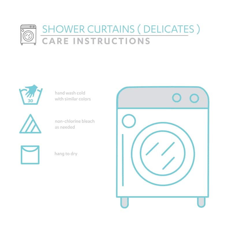 Porch & Den Circle Accent Shower Curtain
