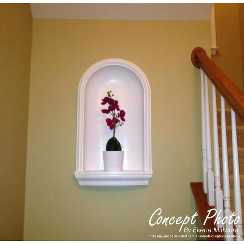 11 3/8"W x 20"H x 3 1/4"D Maria Wall Niche, Surface Mount