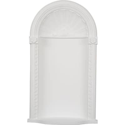 16 3/4"W x 18"OW x 31 1/4"H x 6 1/4"D Medway Niche (RO: 14 1/4"W x 30"H x 4"D)