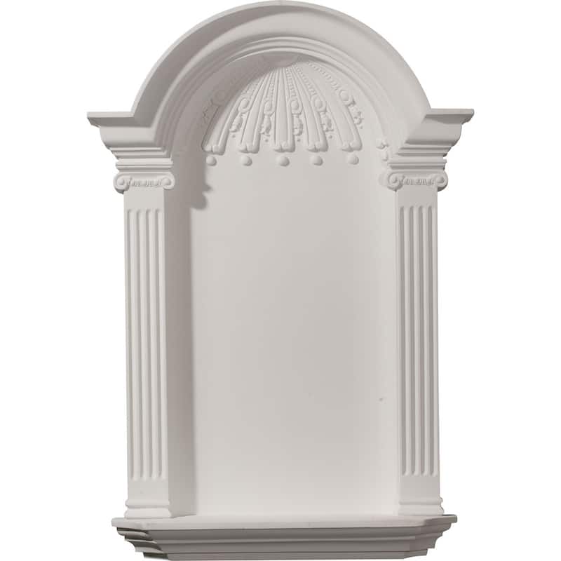 21 1/8"W x 33 3/4"H x 4 1/4"D x 28 1/2"IH Small Waltz Wall Niche, Surface Mount