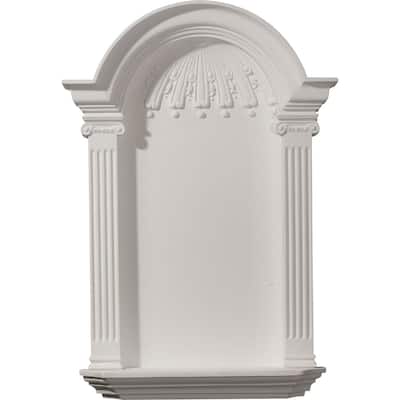 21 1/8"W x 33 3/4"H x 4 1/4"D x 28 1/2"IH Small Waltz Wall Niche, Surface Mount