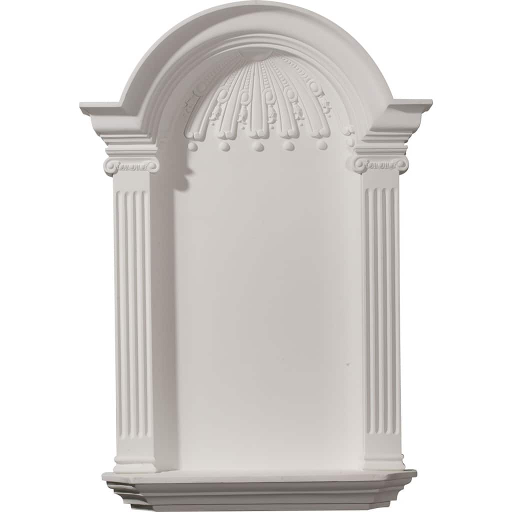 21 1/8"W x 33 3/4"H x 4 1/4"D x 28 1/2"IH Small Waltz Wall Niche, Surface Mount