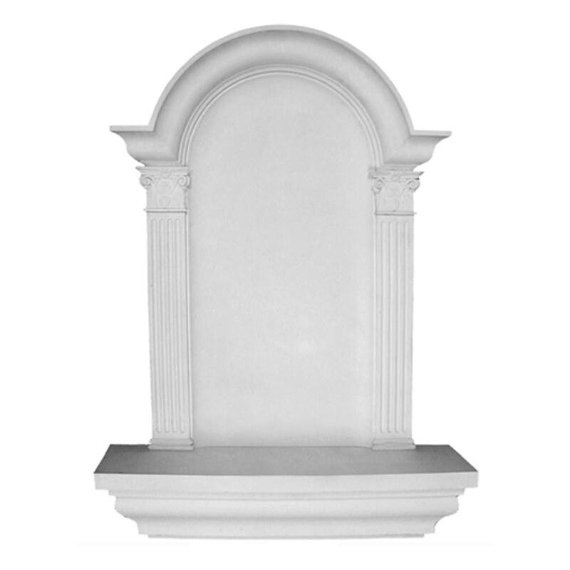 30 1/4"W x 42 5/8"H x 6 7/8"D Large Waltz Wall Niche, Surface Mount