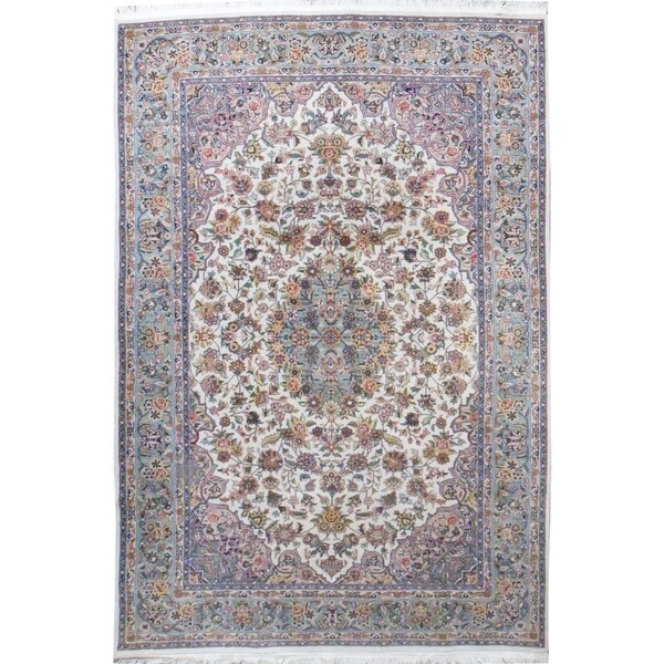Vintage Oriental, Handknotted Wool Rug - 6' x 8'10''/6' x 9'