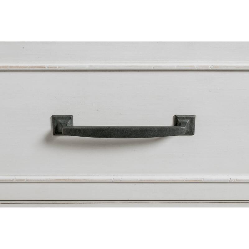 The Gray Barn Happy Horse White and Grey 7-drawer Dresser