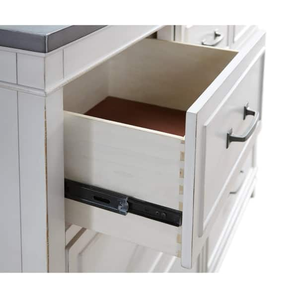 Shop Martin Svensson Home Del Mar 4 Drawer Media Chest White With