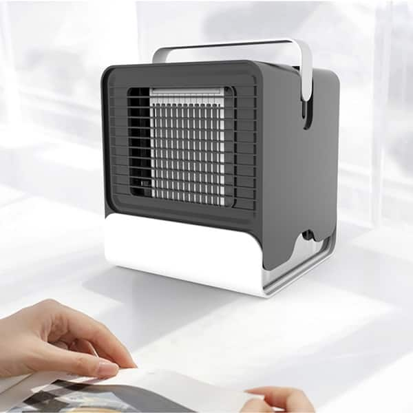 Shop Portable Mini Usb Air Conditioner Desk Fan Cooling Humidifier