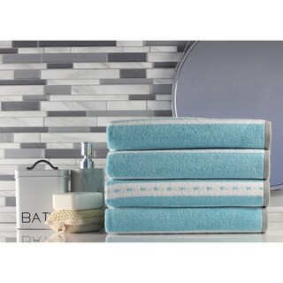 Freshee Bath - 4-pack Bath Towel Set -Stripe - Bed Bath & Beyond - 28667910