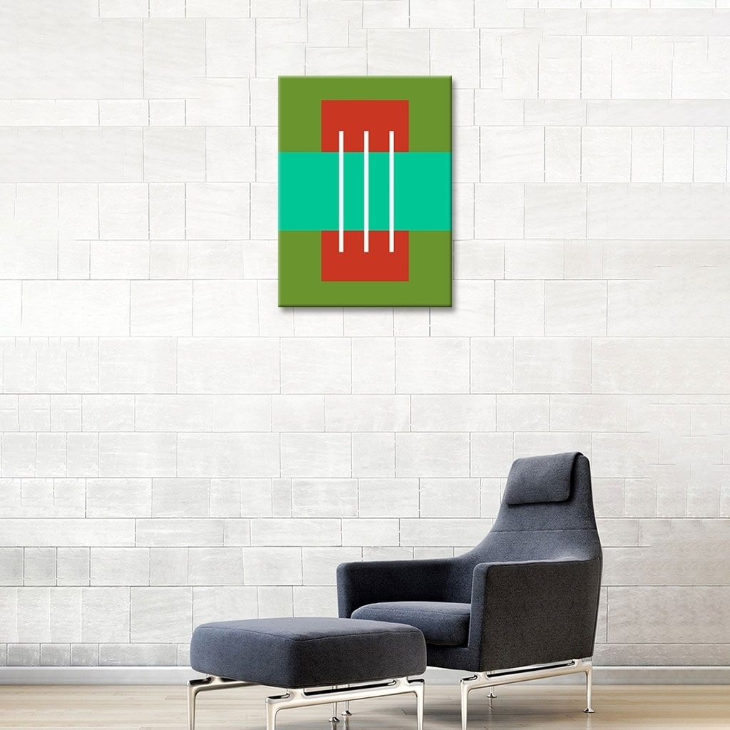 Artwall Static VIII Gallery Wrapped Canvas