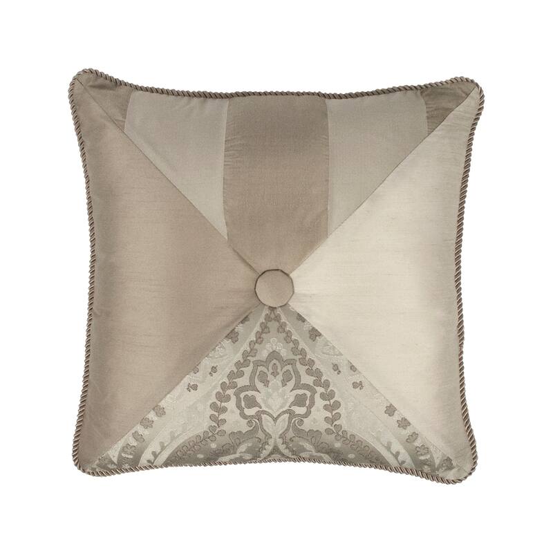 Thread and Weave Tuscany 18-inch Button Pillow
