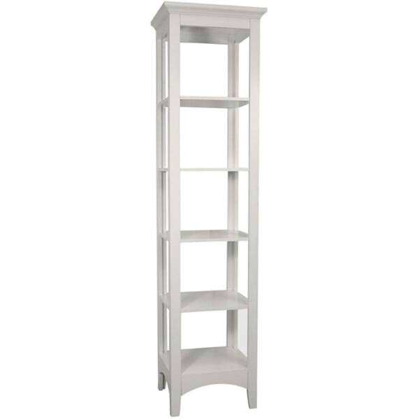 Classique White Linen Tower by Elegant Home Fashions (As Is Item) Bed