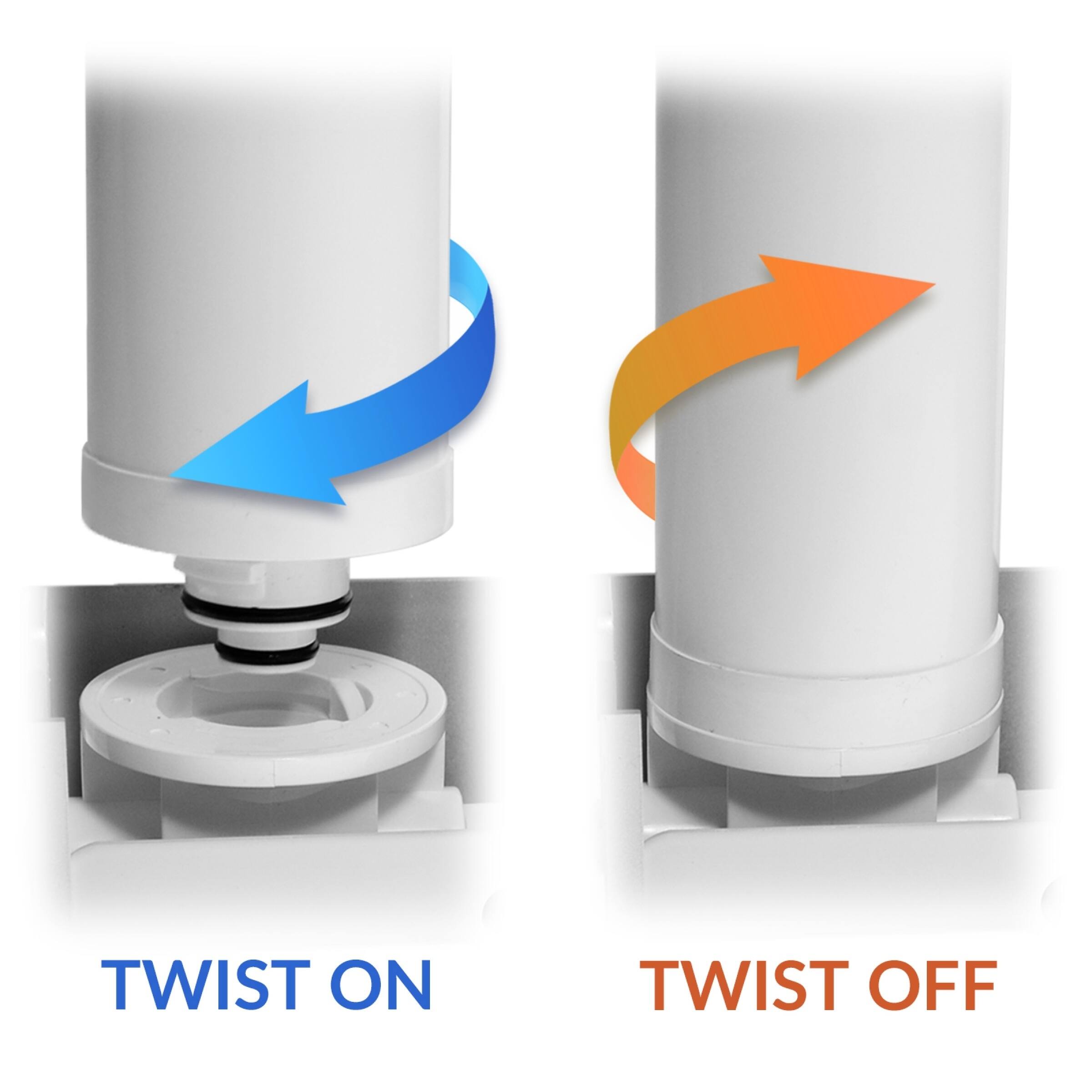 iSpring 4Piece Pack for 4Stage UltraFiltration Water Filter System