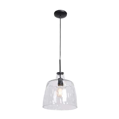 Simplicite 1-light Black Dome Pendant