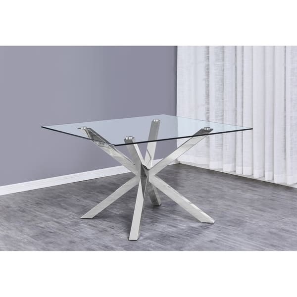 Shop Best Quality Furniture Glass Table Top Dining Table W