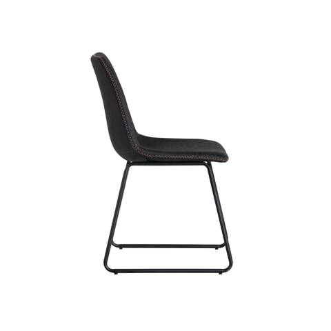 Sunpan 104035 Cal Dining Chair - Antique Black