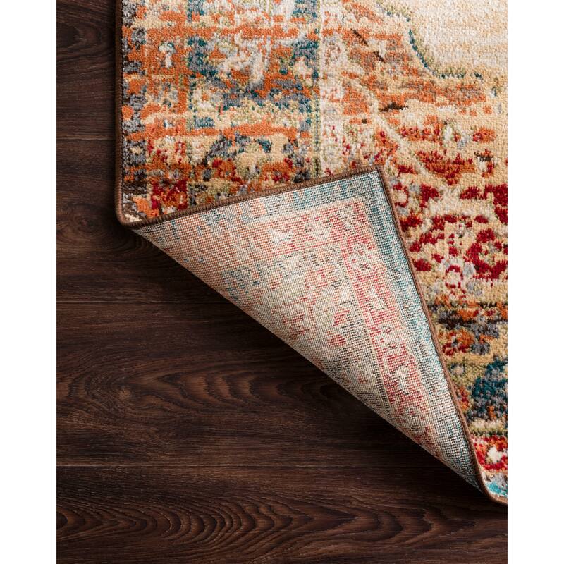 Alexander Home Karla Sunset Oriental Area Rug