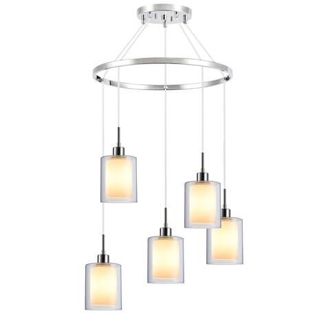 Woodbridge Lighting Alaina 5-light Pendant Chandelier
