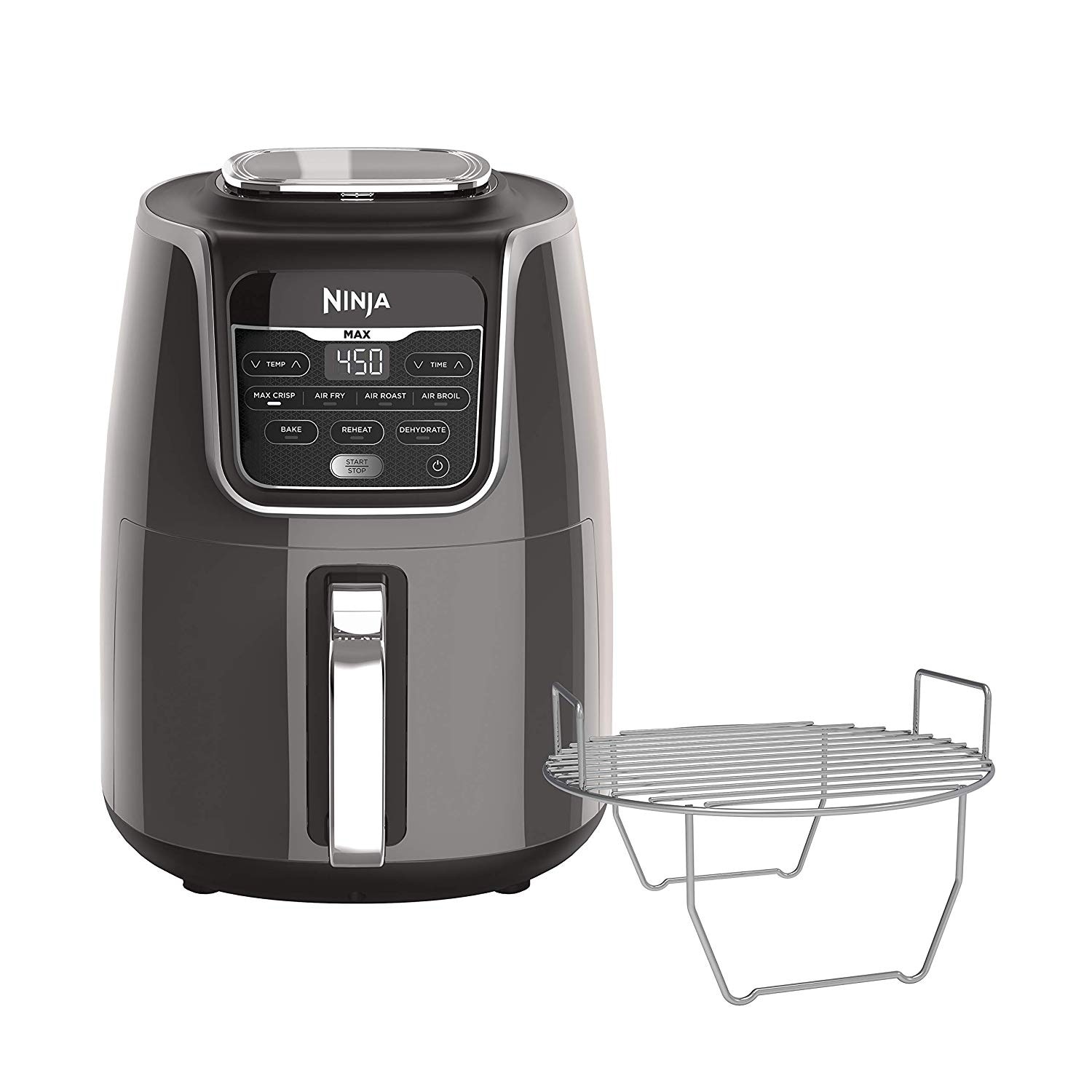 Ninja Air Fryer Max XL 5.5-Quart Black Air Fryer in the Air Fryers  department at