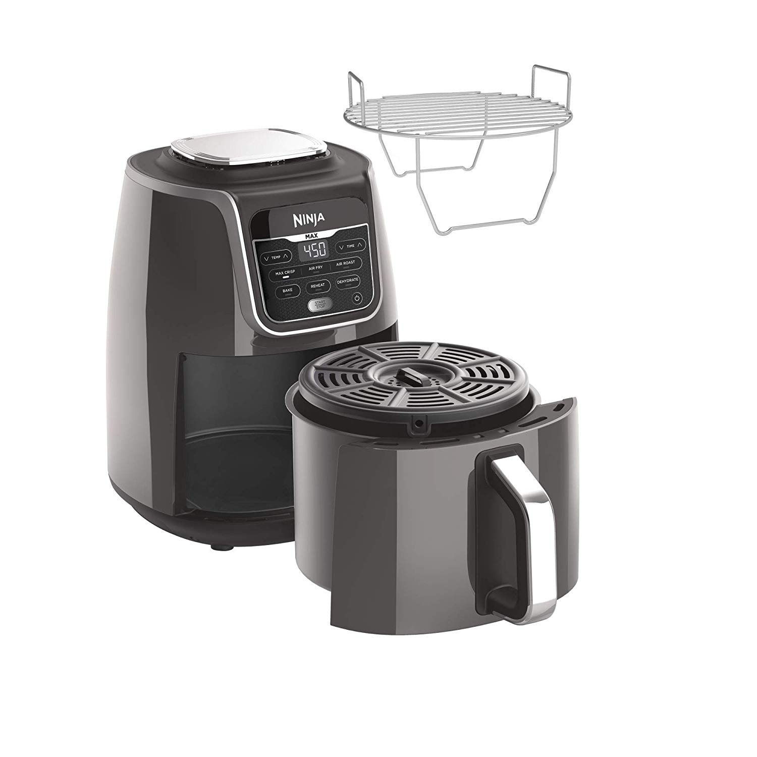 Ninja Air Fryer Max XL, Gray/Black/Silver