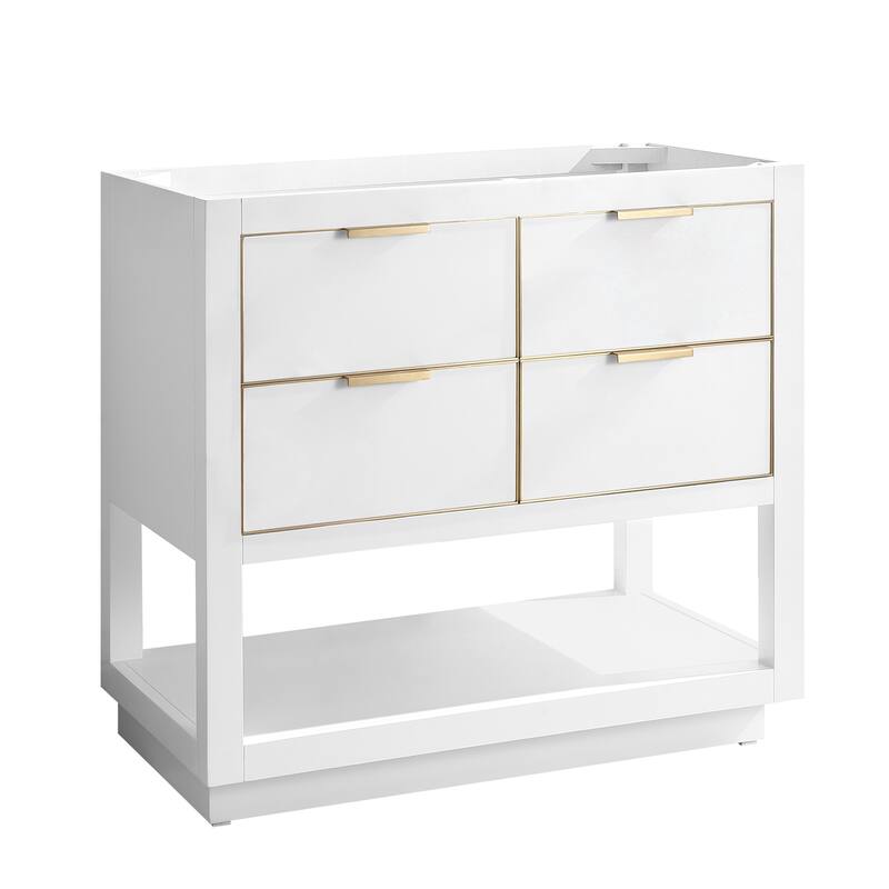 Avanity Allie 36 in. Single Bathroom Vanity Cabinet Only in White