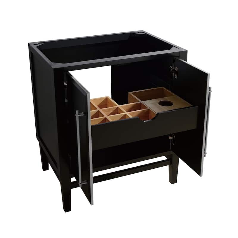 Avanity Mason 30 in. Single Bathroom Vanity Cabinet Only in Black