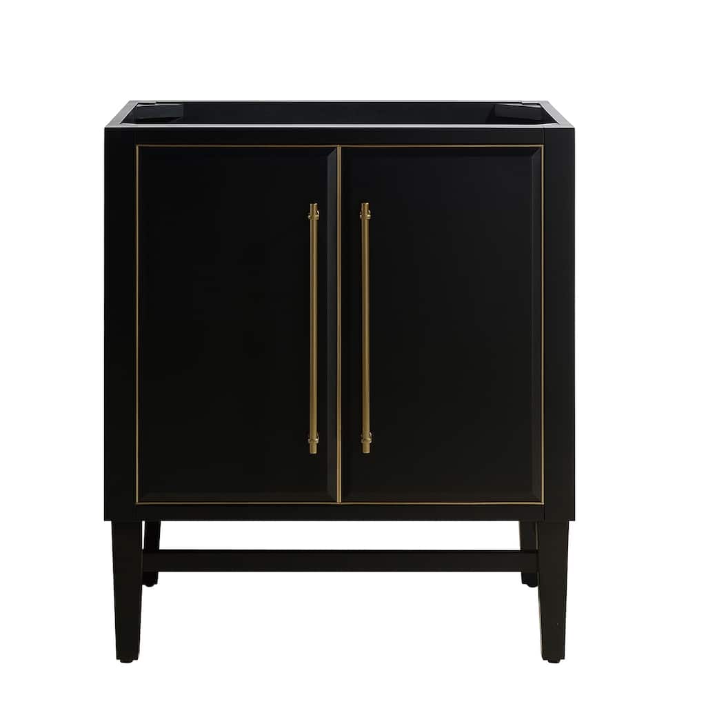 Avanity Mason 30 in. Single Bathroom Vanity Cabinet Only in Black