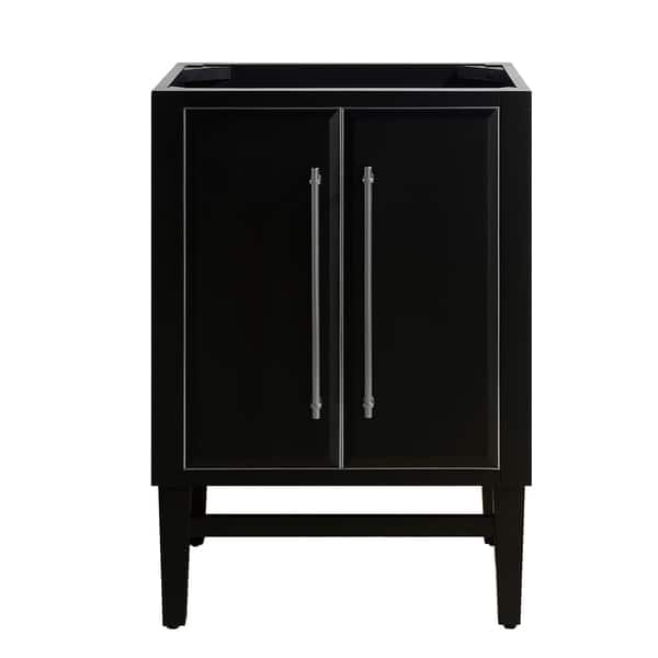 Shop Avanity Mason 24 In Single Bathroom Vanity Cabinet Only In Black Overstock 28670897