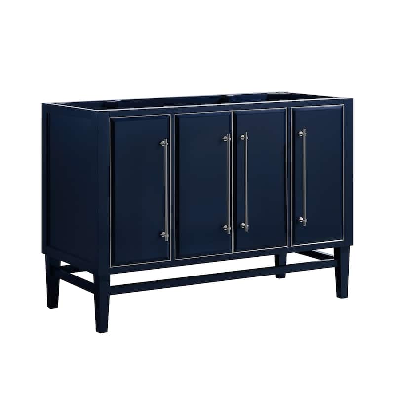 Avanity Mason 48 in. Single Bathroom Vanity Cabinet Only in Navy Blue