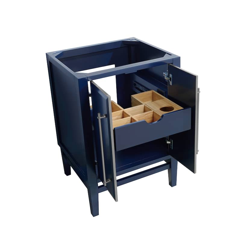 Avanity Mason 24 in. Single Bathroom Vanity Cabinet Only in Navy Blue