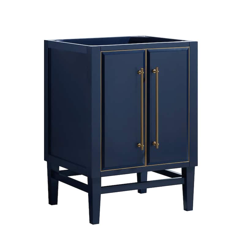 Avanity Mason 24 in. Single Bathroom Vanity Cabinet Only in Navy Blue