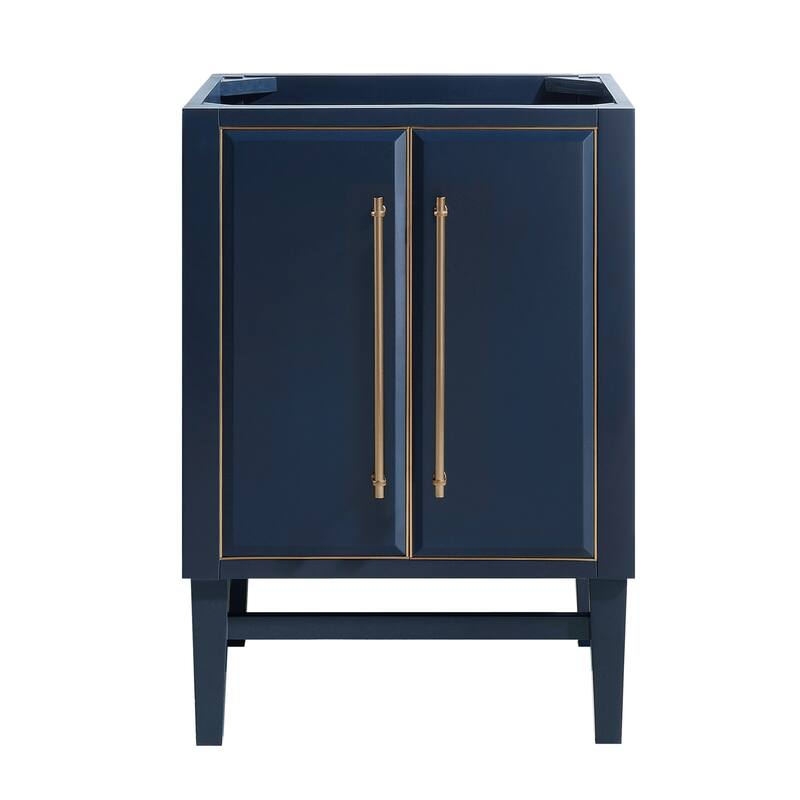 Avanity Mason 24 in. Single Bathroom Vanity Cabinet Only in Navy Blue