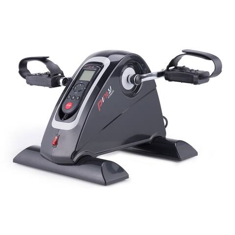 Pedal Exerciser Portable Mini Exercise Cycle with LED Display - Black