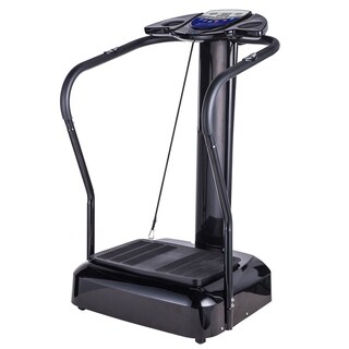 Whole Body Vibration Machine Exercise Fitness with MP3 Player - Black