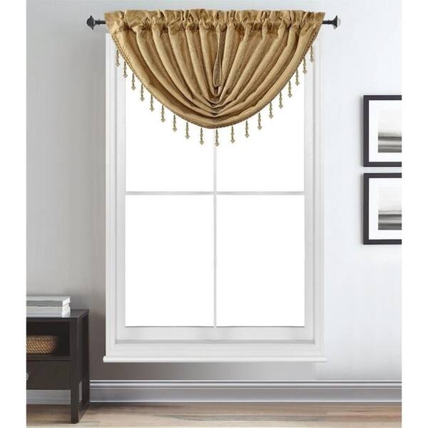 Shop Gracewood Hollow Brahmabhatt Rod Pocket Window Waterfall