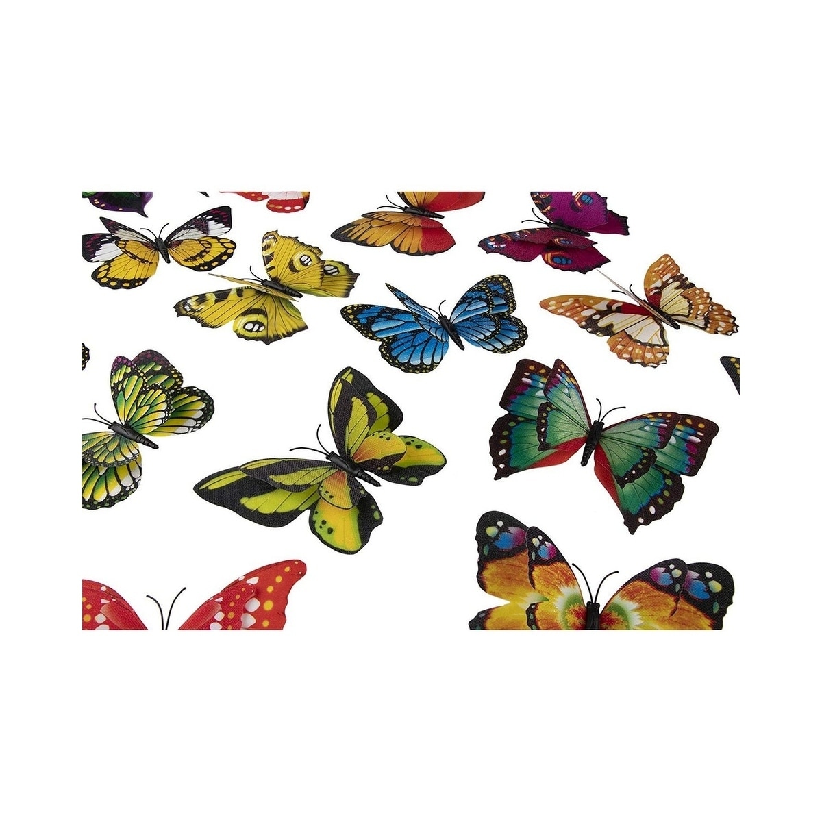 24 pcs Assorted 3D Butterflies Decals Wall Stickers Party DIY Favors  Decorations