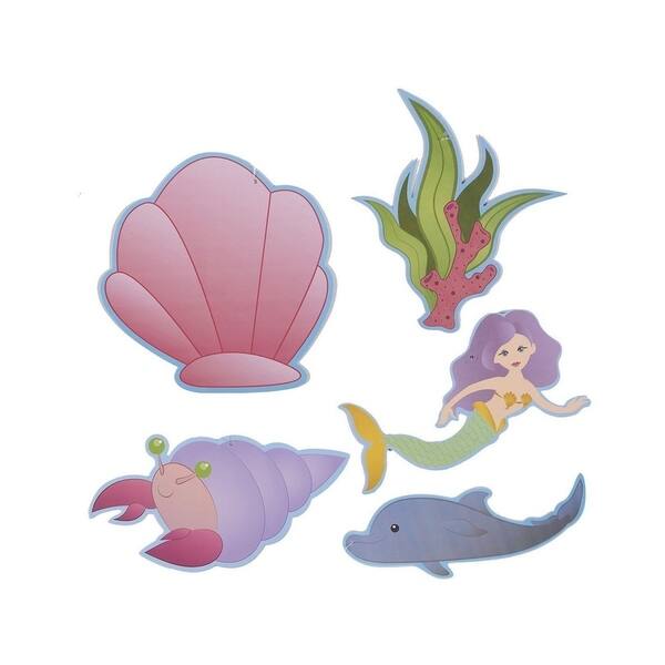 Shop 30 Count Hanging Mermaid Ocean Swirl Ceiling Decoration For