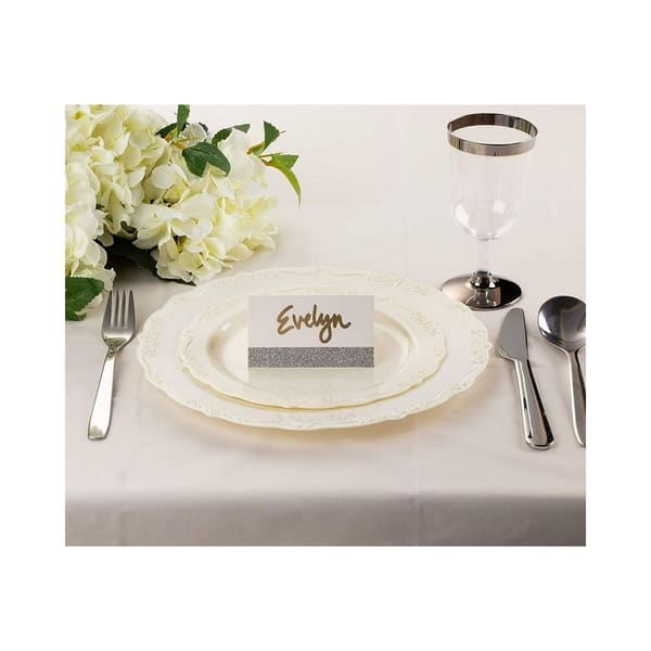 12PCS 54 x 108" Disposable Plastic Rectangular Table Covers Tablecloths