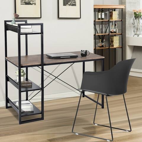 Carbon Loft Mystique Home Office L-shape Computer Desk Writing Table