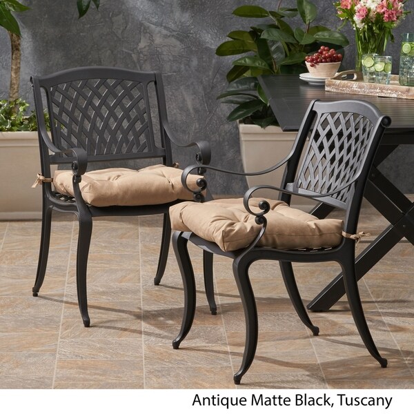 Christopher knight home outdoor cayman cast aluminum outdoor chair new arrivals