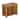 EcoDecors Solid Teak Slatted Bench Hamper with Laundry Bag in EarthyTeak Finish