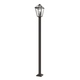preview thumbnail 1 of 1, Talbot 3 Light Outdoor Post Mounted Fixture in Rubbed Bronze