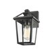 preview thumbnail 4 of 4, Talbot 1 Light Outdoor Wall Sconce in Black