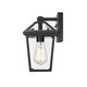 preview thumbnail 3 of 4, Talbot 1 Light Outdoor Wall Sconce in Black